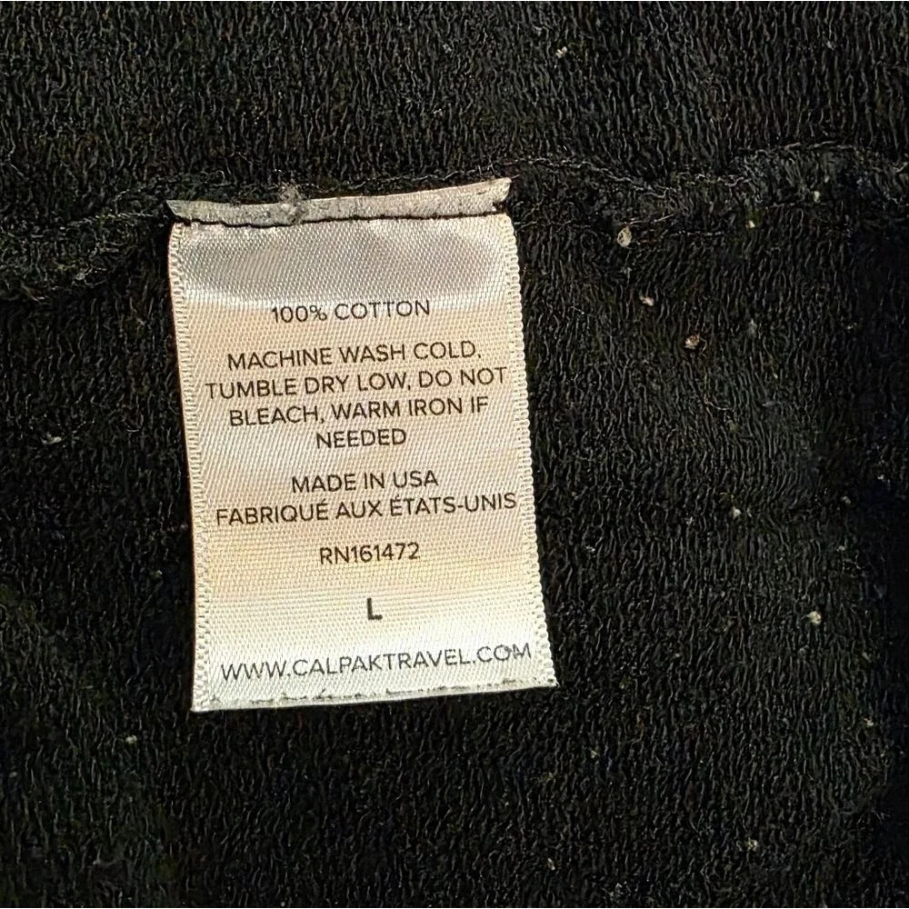 Calpak Black Sweatshirt Size Large - Picture 8 of 9